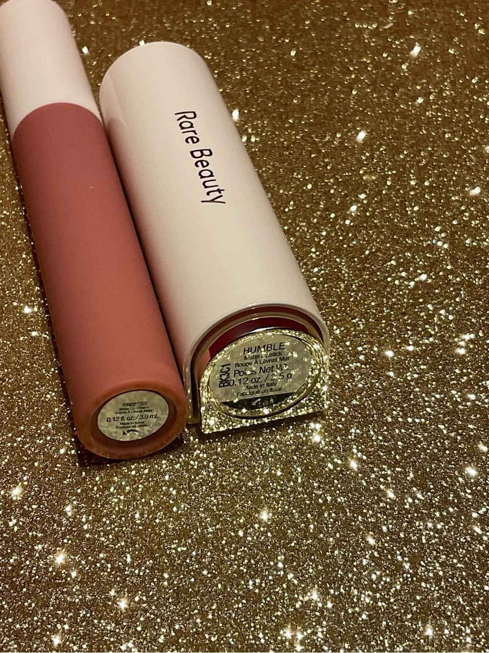 💋 RARE BEAUTY Kind Words Matte Lipstick - HUMBLE & Liner & Gloss